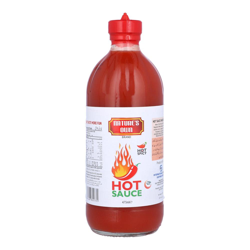 NATURES OWN HOT SAUCE 473 ML