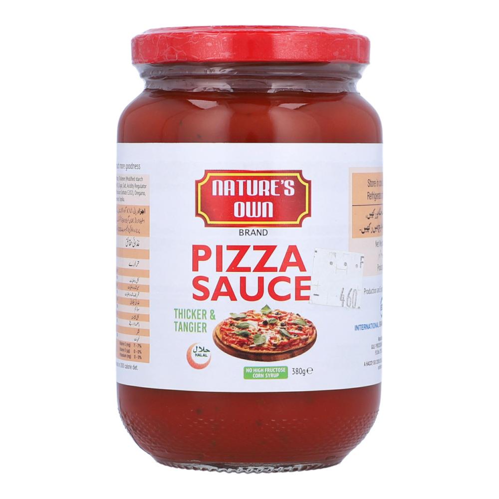 NATURES OWN PIZZA SAUCE 380 GM