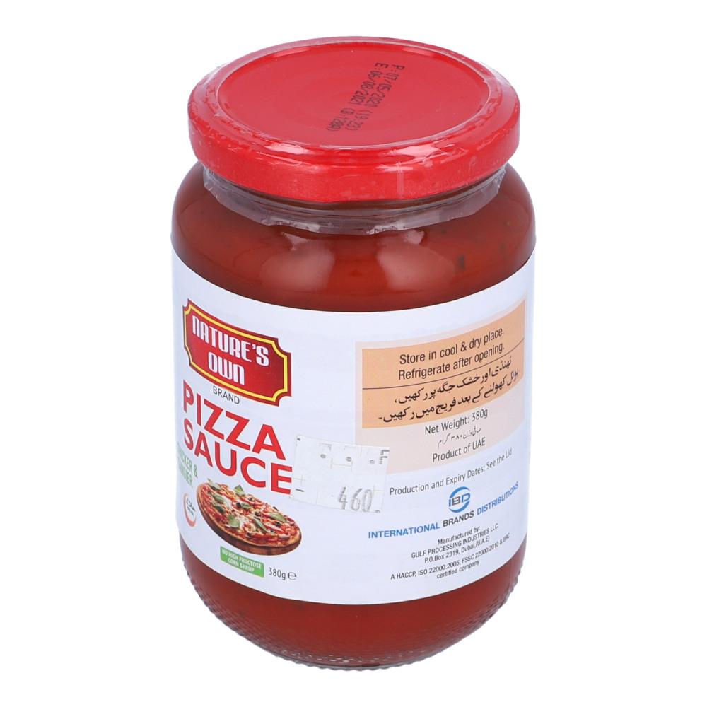 NATURES OWN PIZZA SAUCE 380 GM