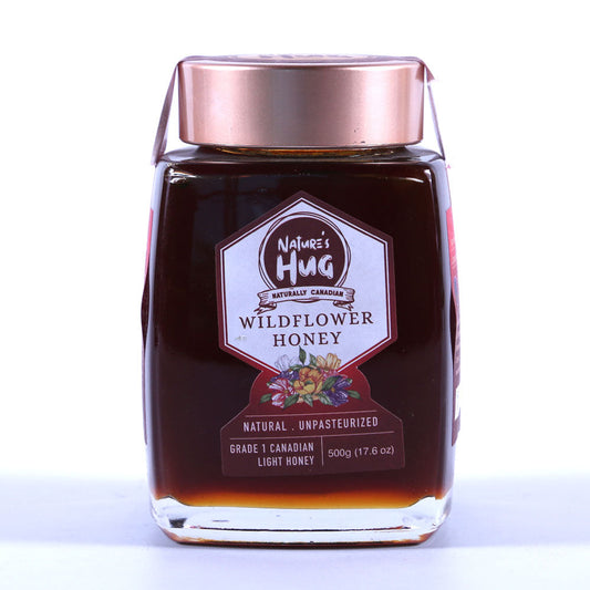 NATURE'S HUG WILDFLOWER HONEY 500 GM