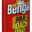 Bengal Gold Roach Spray, Odorless Stain-Free Dry Aerosol Killer Spray with Insect Growth Regulator, 9 oz Aerosol Can