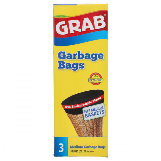 GRAB GARBAGE BAG MEDIUM 20 X 30