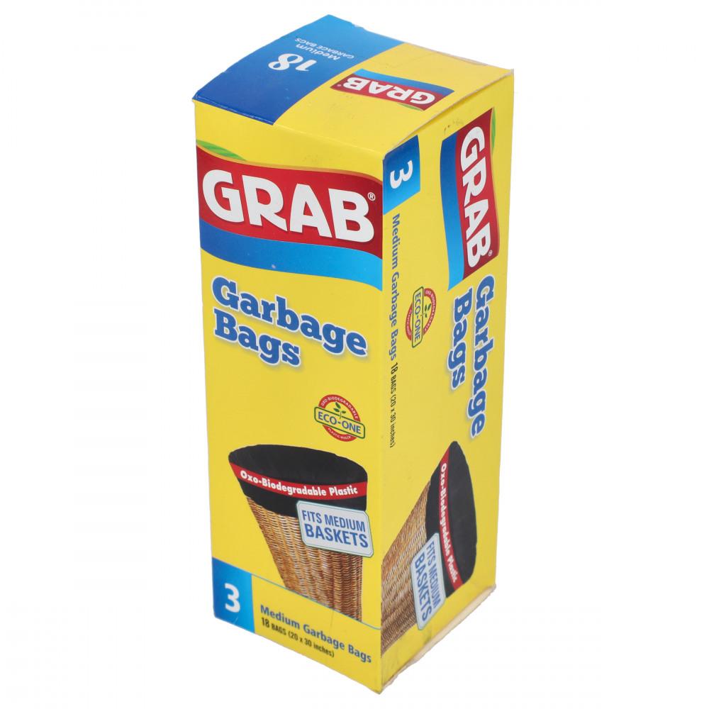 GRAB GARBAGE BAG MEDIUM 20 X 30