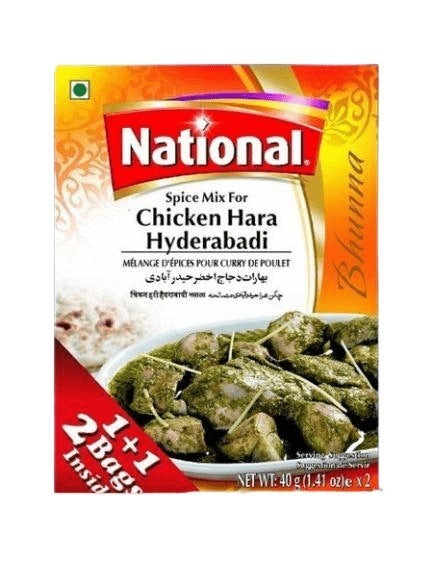 National Chicken Hara Hyderabadi