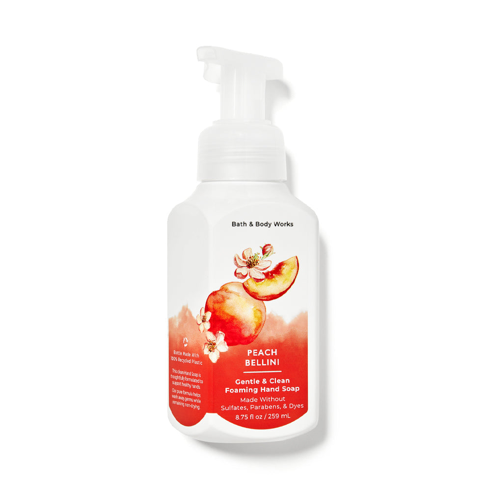 BBW PEACH BELLINI  GENTLE FOAMING SOAP