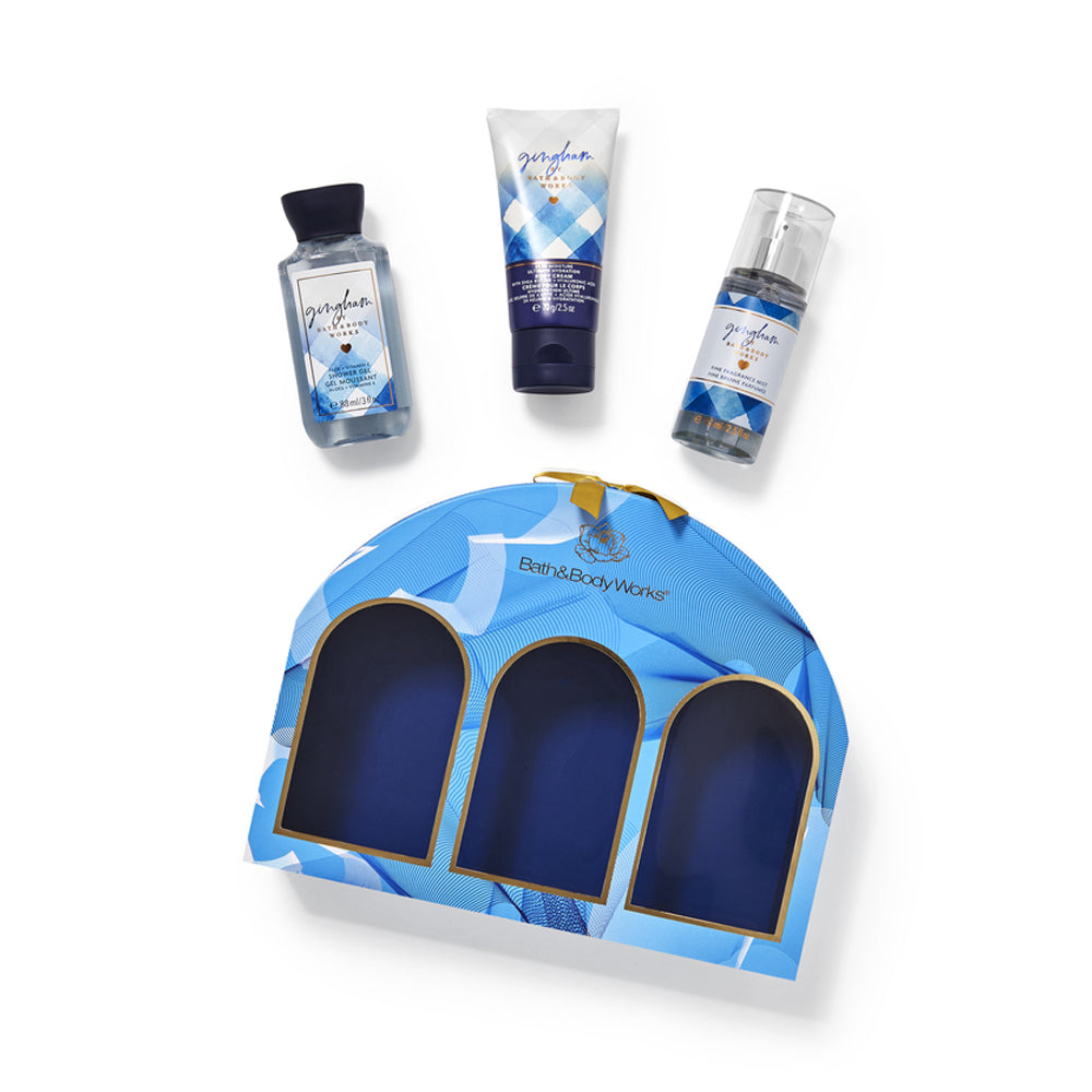 BBW GINGHAM GIFT SET SMALL