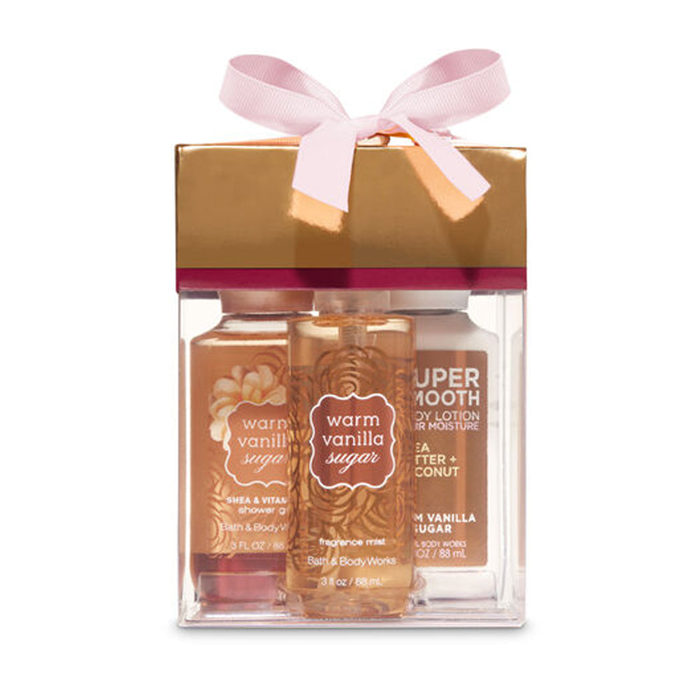 BBW WARM VANILLA SUGAR GIFT SET SMALL