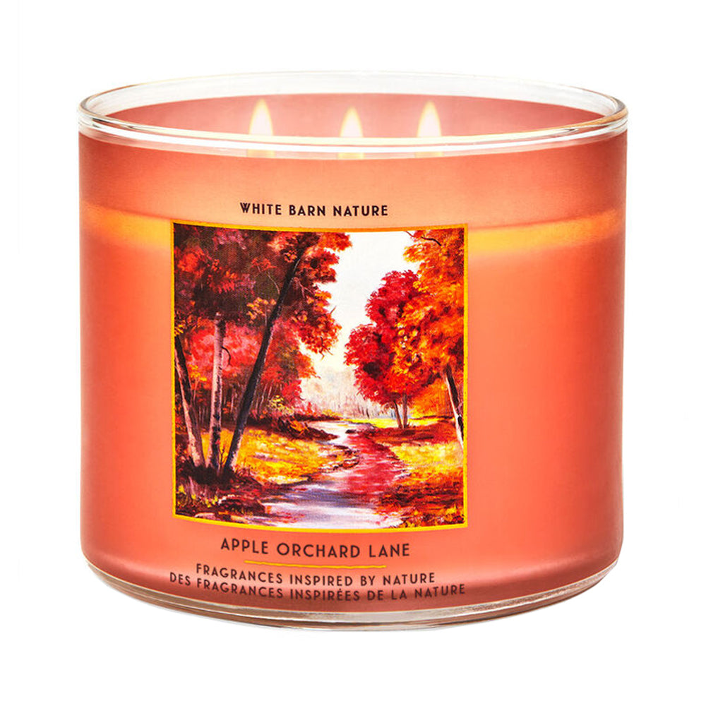 BBW APPLE ORCHARD LANE 3-WIK CANDLE