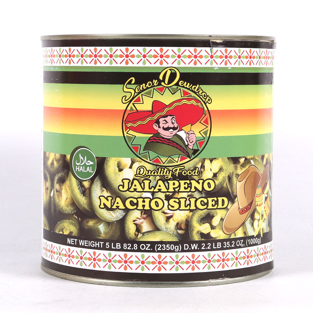 SENOR DEWDROP JALAPENO NACHO SLICED 2300 GM