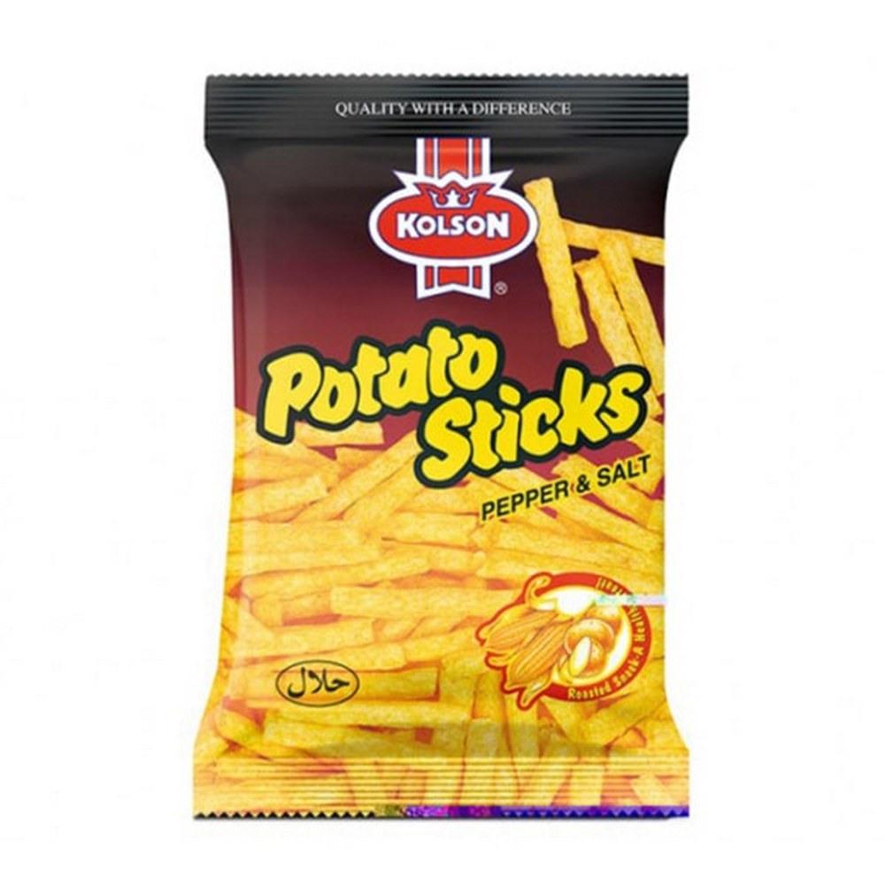 KOLSON POTATO STICKS PEPPER & SALT 38 GM