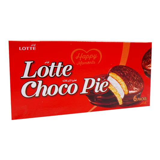 LOTTE CAKE CHOCO PIE 6PCS PACK