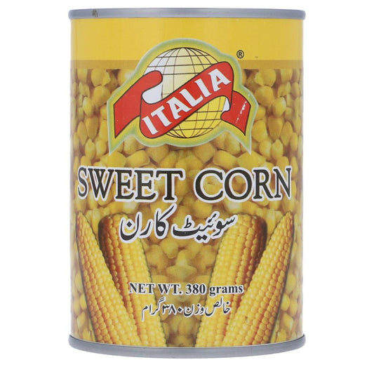 ITALIA SWEET CORN TIN 380 GM