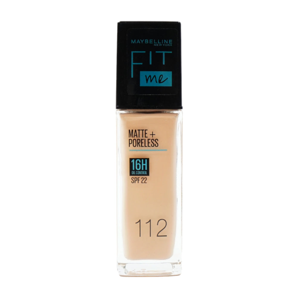 MAYBELLINE PRIMER FIT ME FOUNDATION MATTE & PORELESS SPF 112