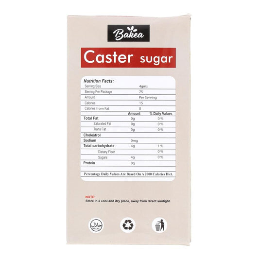 BAKEA CASTER SUGAR  300GM