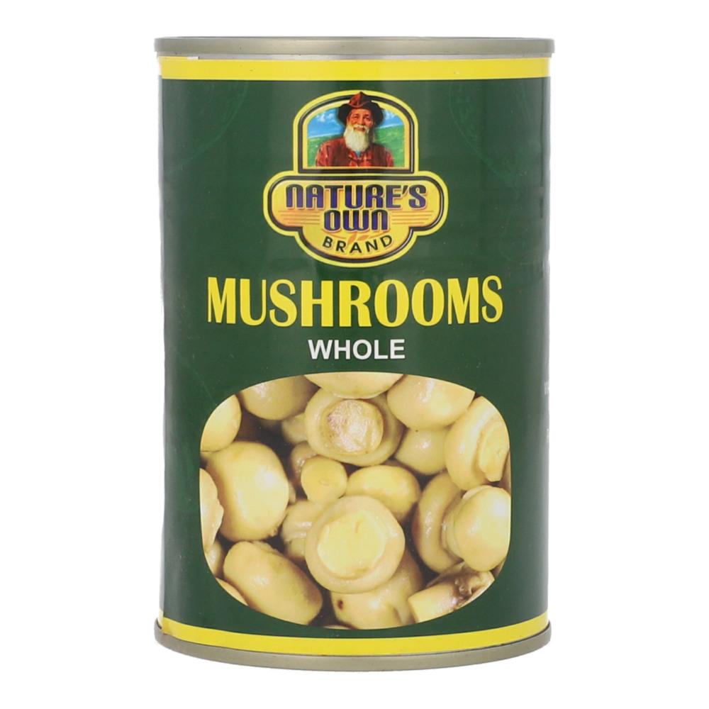 NATURES HOME MUSHROOMS CHOICE WHOLE TIN 380 GM