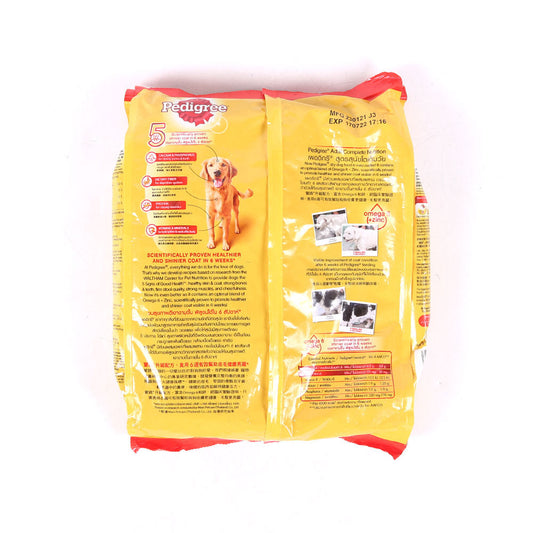 PEDIGREE DOG FOOD ADULT BEEF & VEGETABLE 500 GM