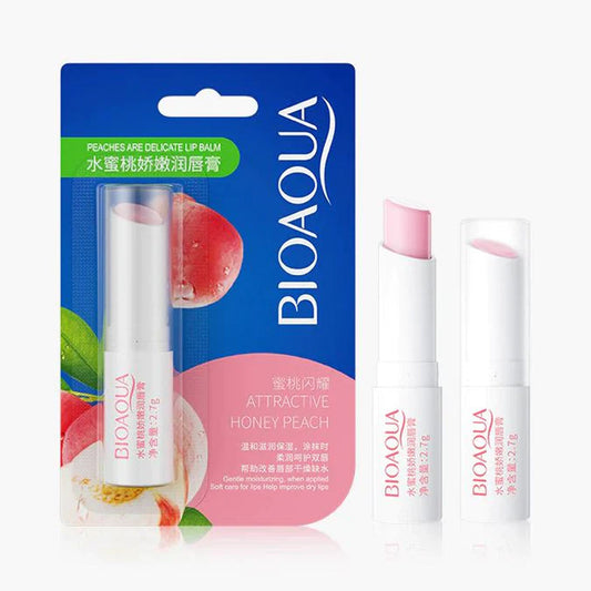 BIOAQUA LIPBALM ATTRACTIVE HONEY PEACH 2.7G