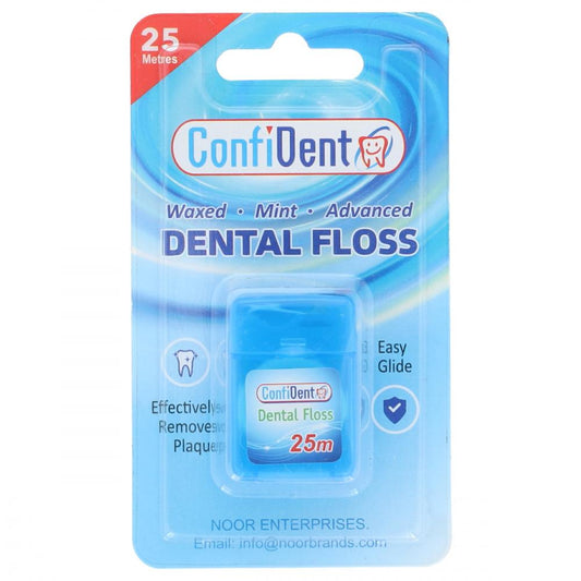 CONFIDENT DENTAL FLOSS MINT WAXED