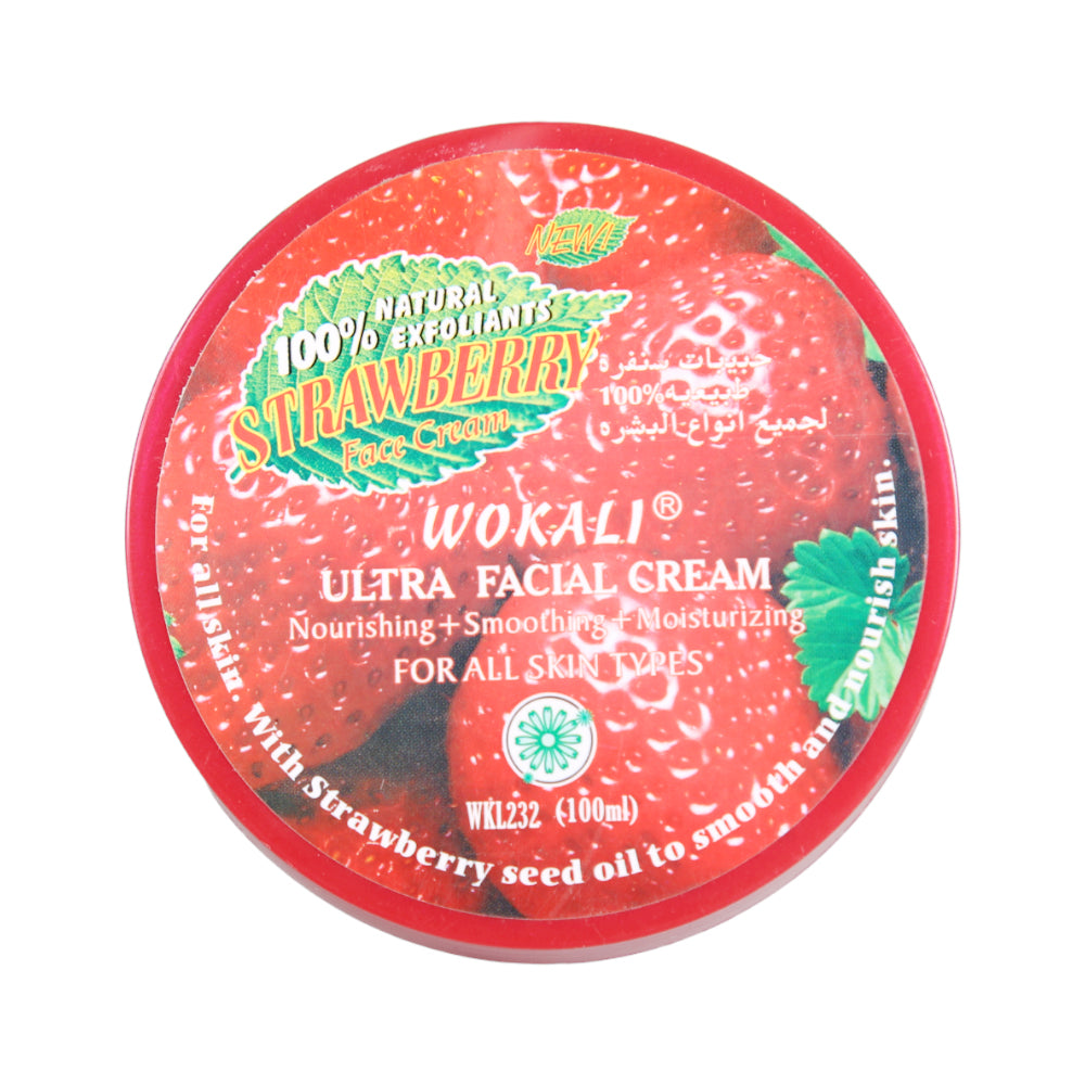 WOKALI FACIAL CREAM STRAWBERRY WKL 232 100 ML