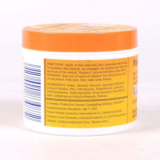 WOKALI FACE CREAM VITAMIN C ORANGE IR 115 GM WKL0456