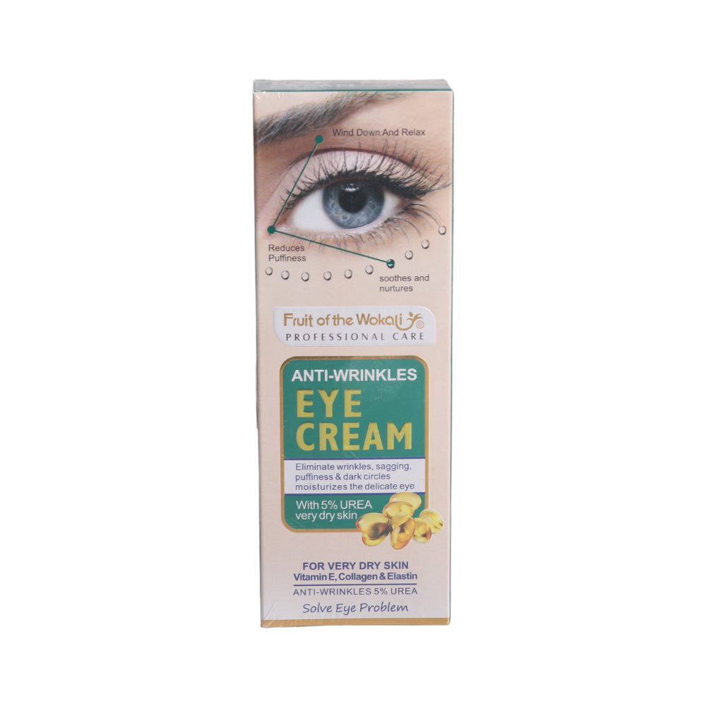 WOKALI EYE CREAM ANTI WRINKLES IR 30 GM WKL481