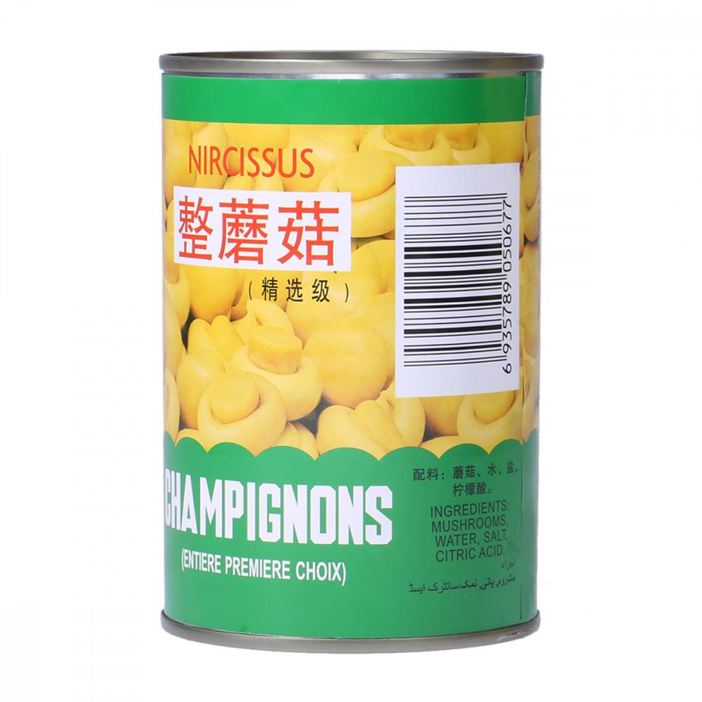 DEW DROP MUSHROOMS CHOICE WHOLE TIN 350 GM