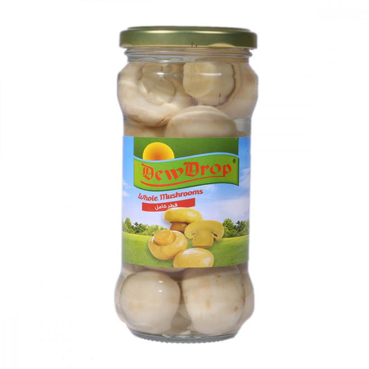 DEWDROP MUSHROOMS WHOLE 330 GM BASIC