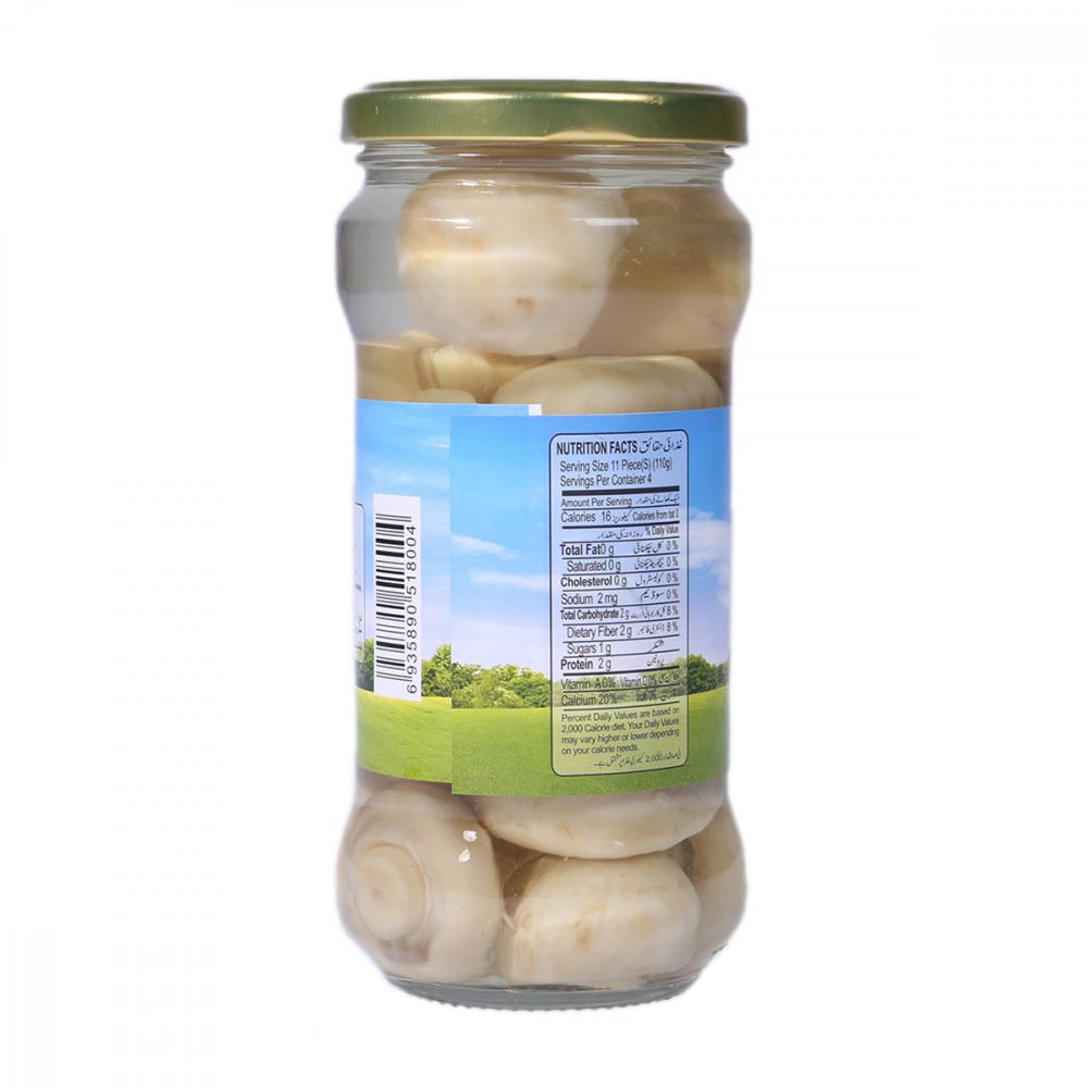 DEWDROP MUSHROOMS WHOLE 330 GM BASIC