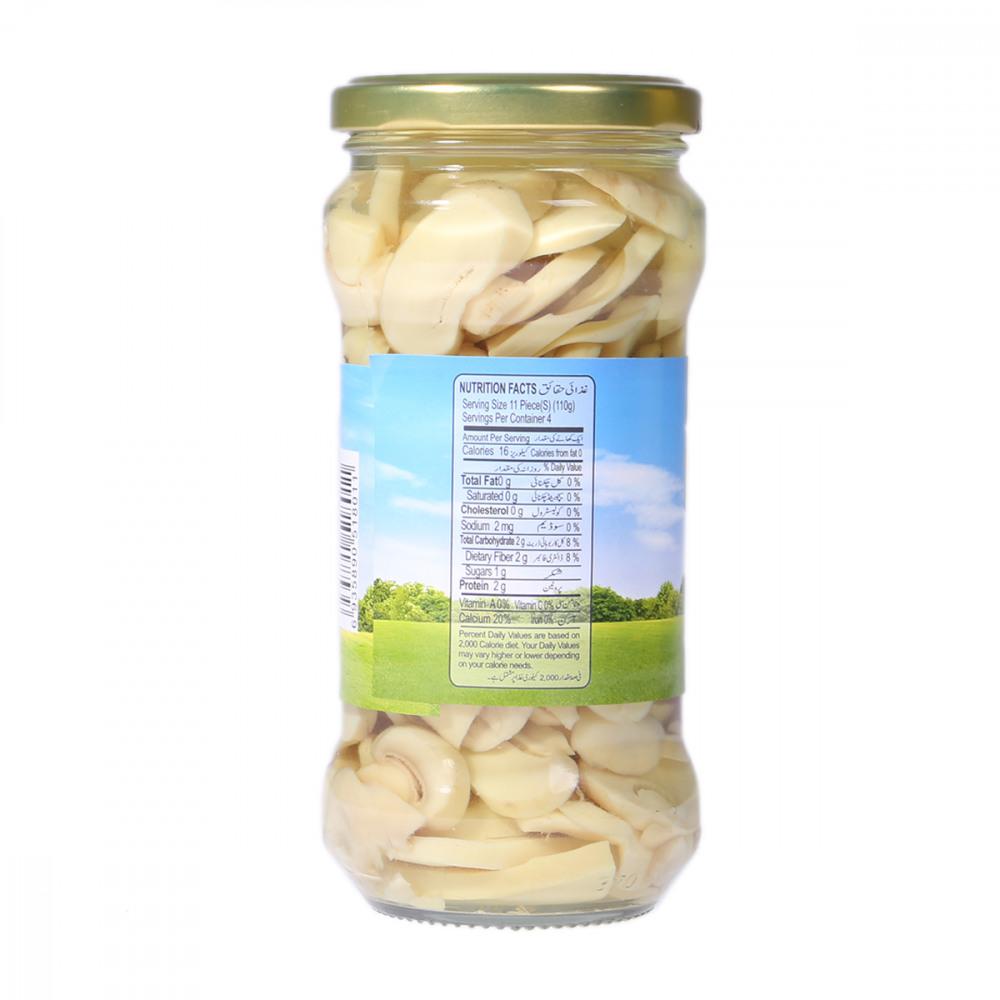 DEWDROP MUSHROOMS SLICED 330 GM BASIC