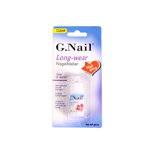 CLEAR G.NAIL LONG WEAR GLUE PC