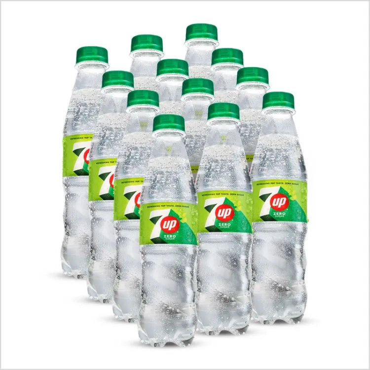 7UP FREE BOTTLE 345 ML-CARTON