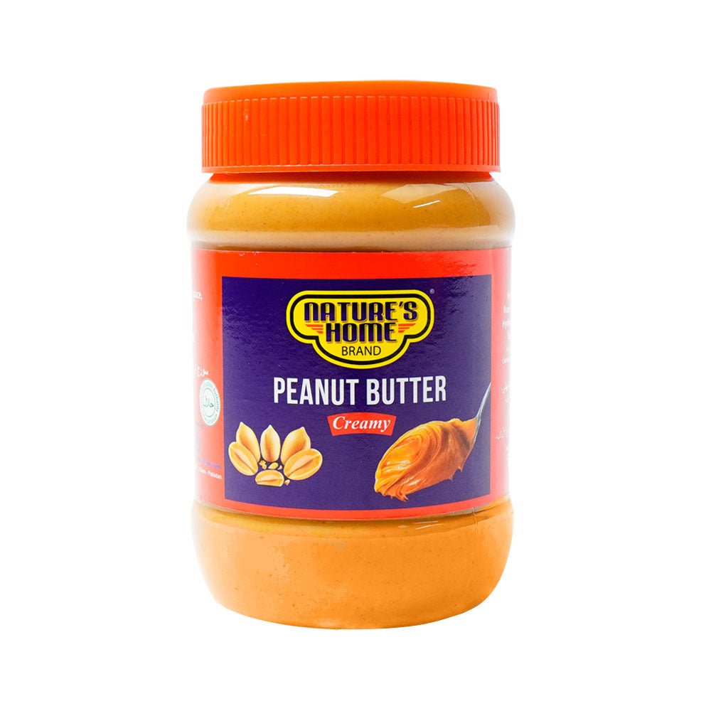 NATURES HOME PEANUT BUTTER CREAMY 510 GM