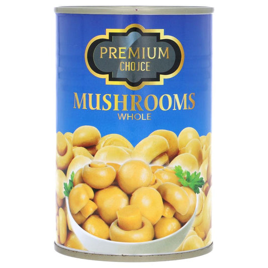 PREMIUM CHOICE MUSHROOM WHOLE 400 GM