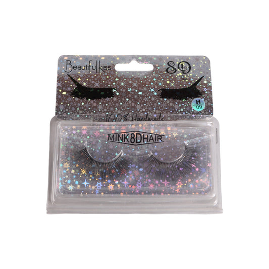 BEAUTIFUL KISS 8D EYE LASHES 1 PAIR PACK IR E-7519