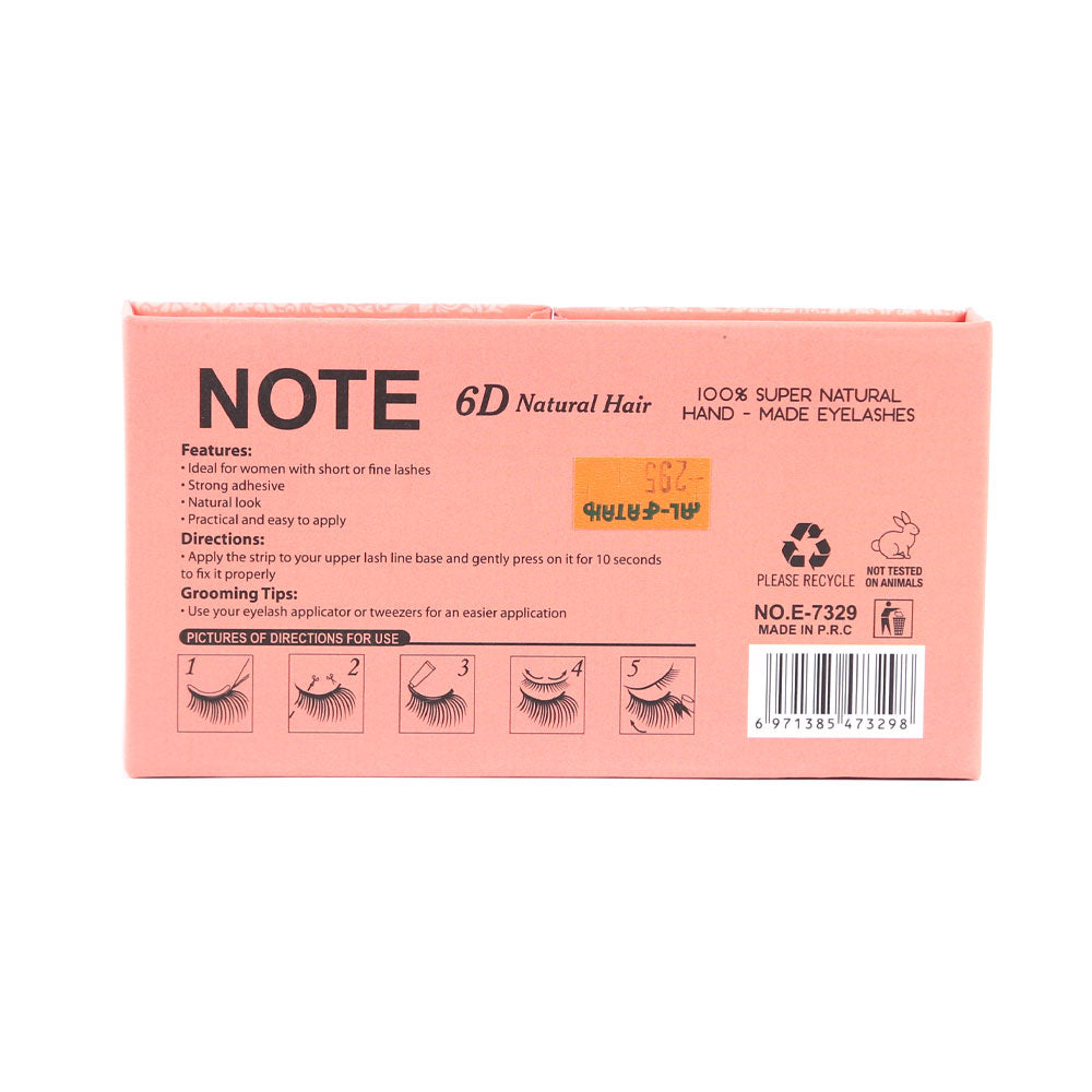 MINK HAIR 6D EYE LASHES IR E-7329