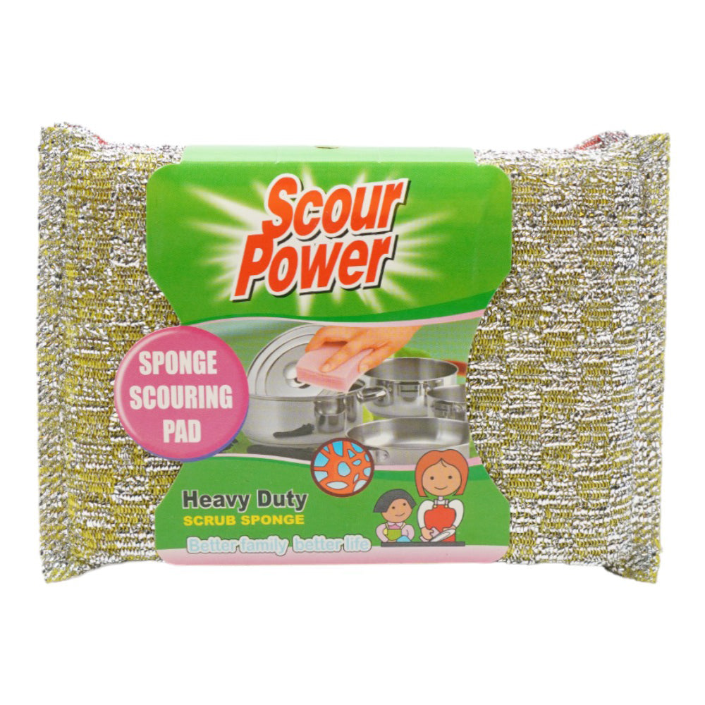 SCOUR POWER SPONGE IR 4PC A61-80