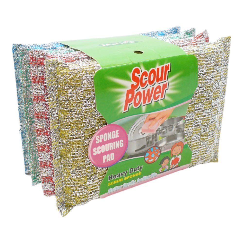 SCOUR POWER SPONGE IR 4PC A61-80