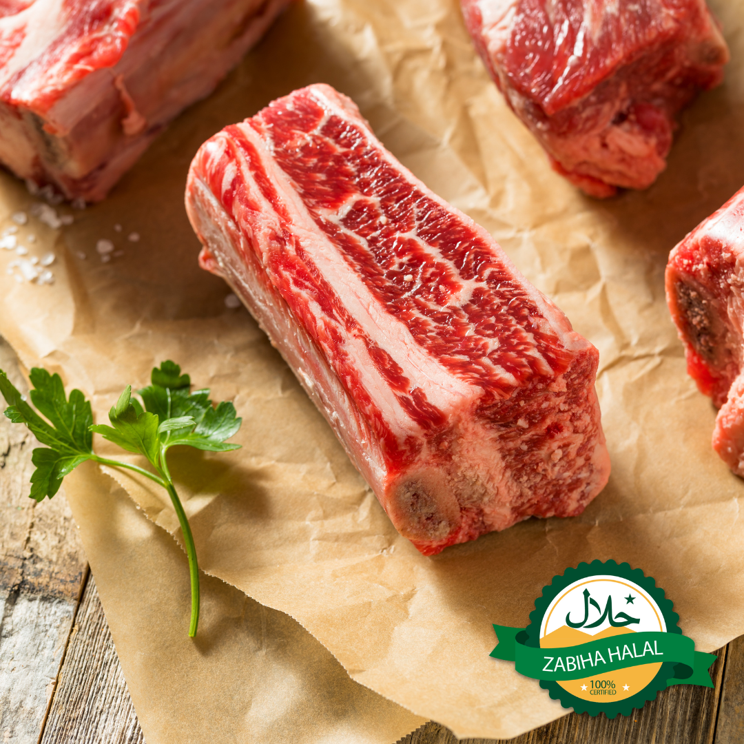 Beef Short Ribs | Thinly Sliced | Freshly Packaged |