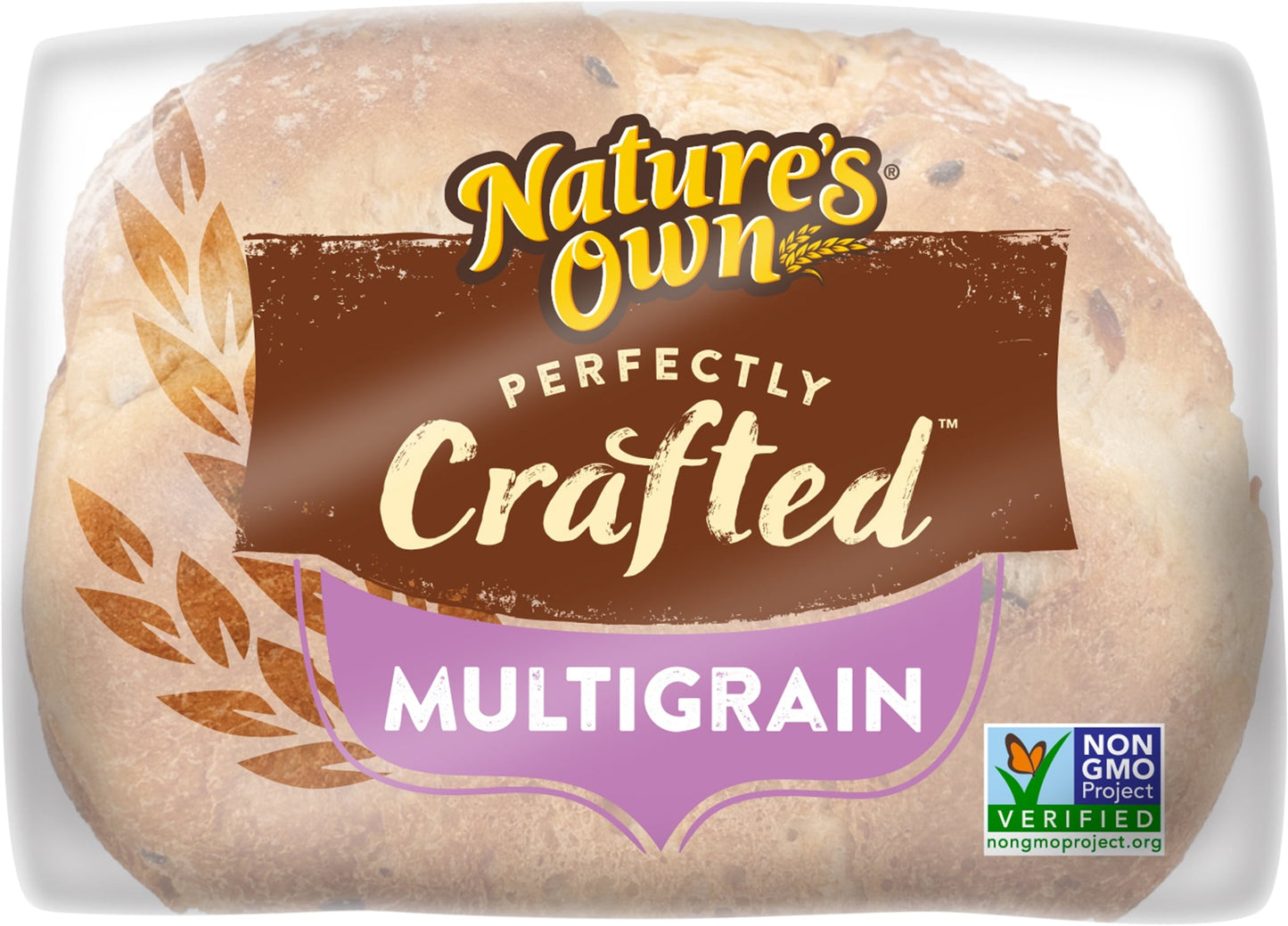 Nature's Own Perfectly Crafted Multigrain Bread, Thick-Sliced Loaf, 22 oz