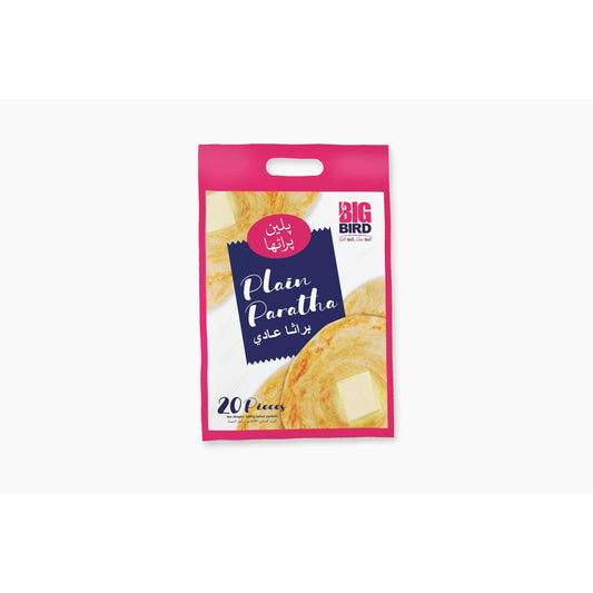 BIG BIRD PLAIN PARATHA 20 PCS 1600 GM