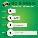 Bounty Select-a-Size Paper Towels, 1 Mega Rolls, White