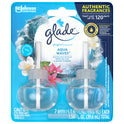 Glade PlugIns Scented Oil Diffuser, Aqua Waves, 2 Refills, 1.34 oz