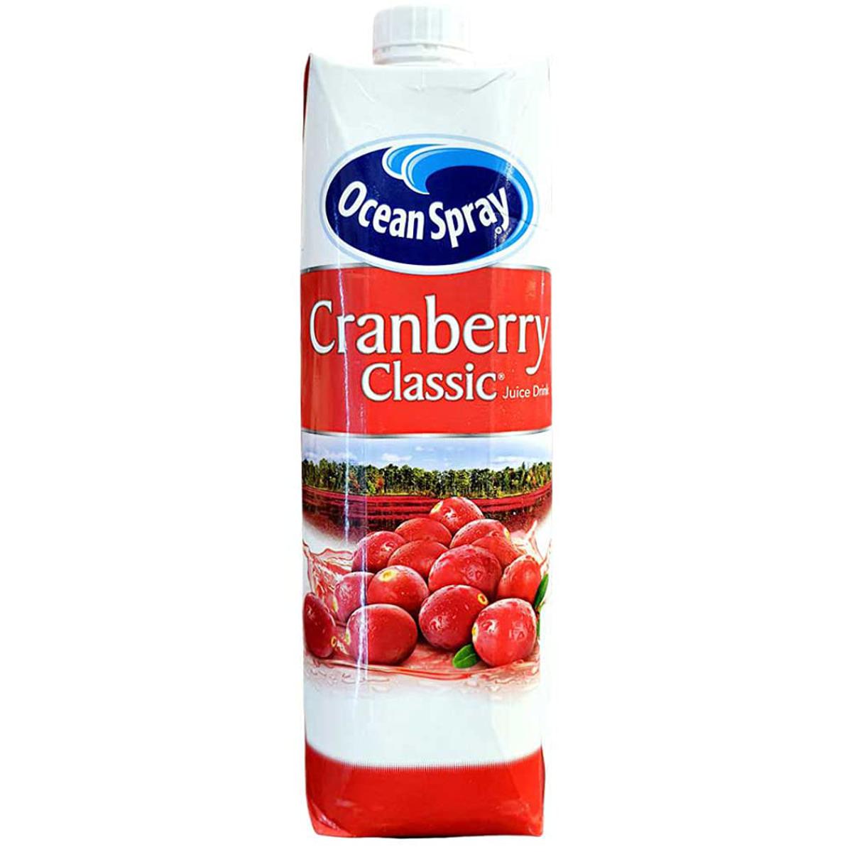 OCEAN SPRAY JUICE CRANBERRY CLASSIC 1 LTR