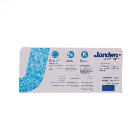 JORDAN FRESH BREATH TOOTH PASTE 75 ML