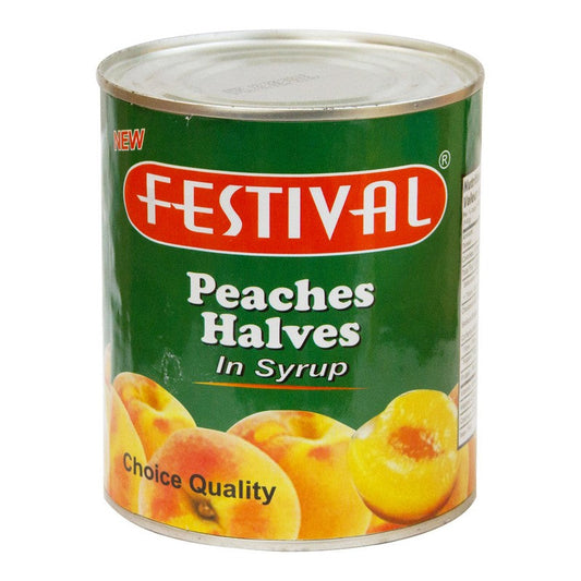 FESTIVAL PEACHES HALVES SYRUP 820 GM