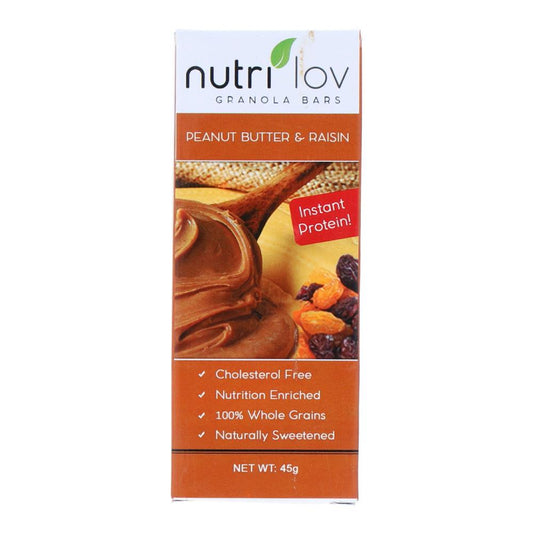 Nutri Lov Peanut Butter & Raisin 45G
