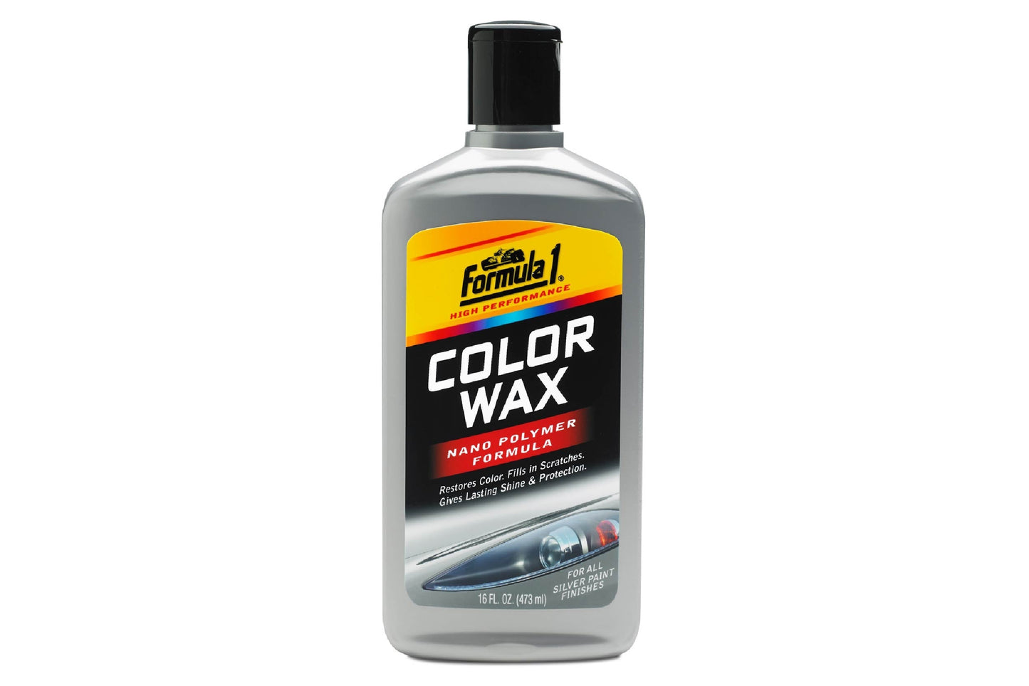 FORMULA 1 COLOR WAX SILVER RESTORE SCRATCHES SHINE 473 ML