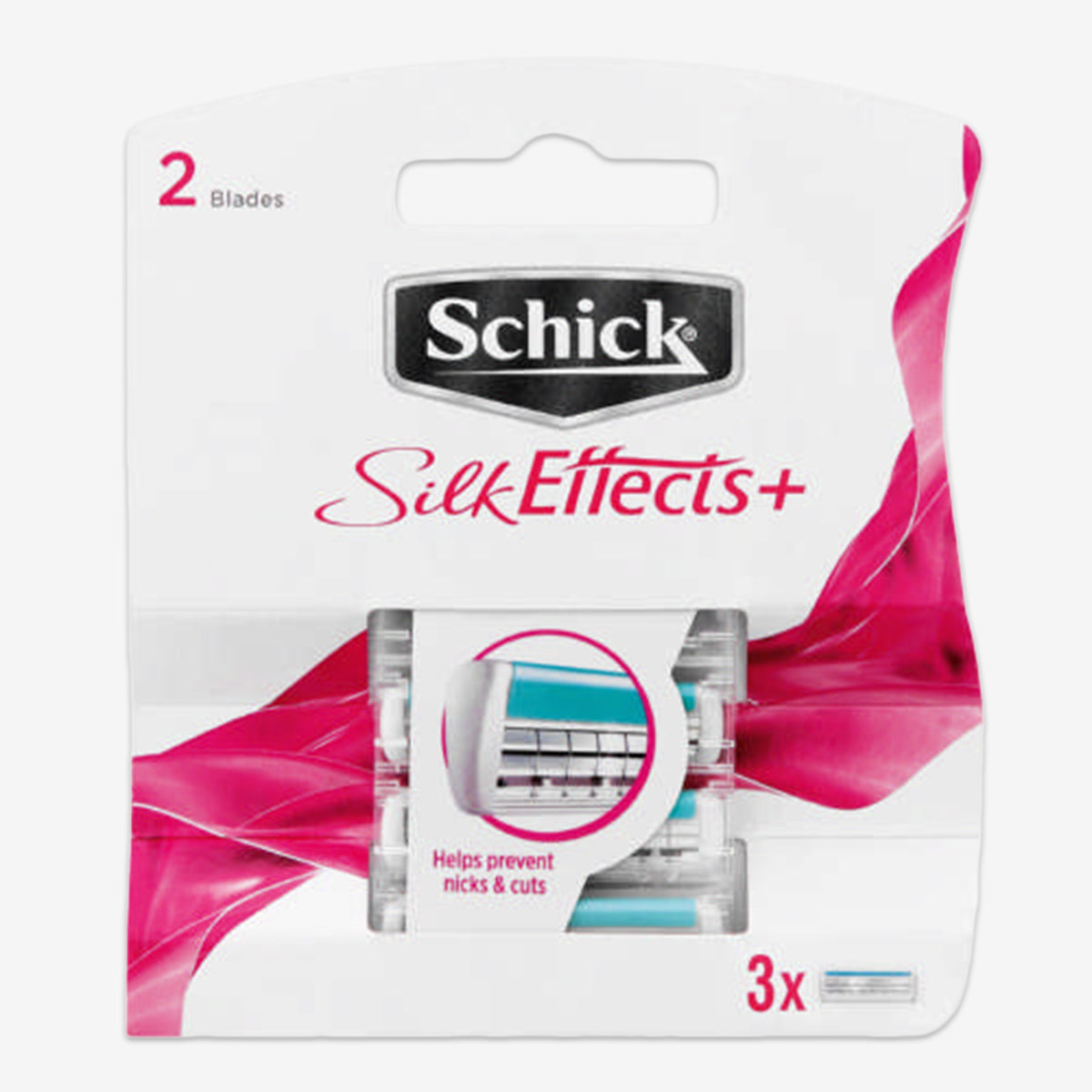 SCHICK SILK EFFECT+ 3 CARTRIDGES