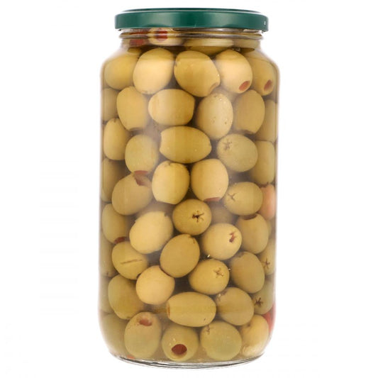 ITALIA GREEN OLIVES STUFFED 935 GM