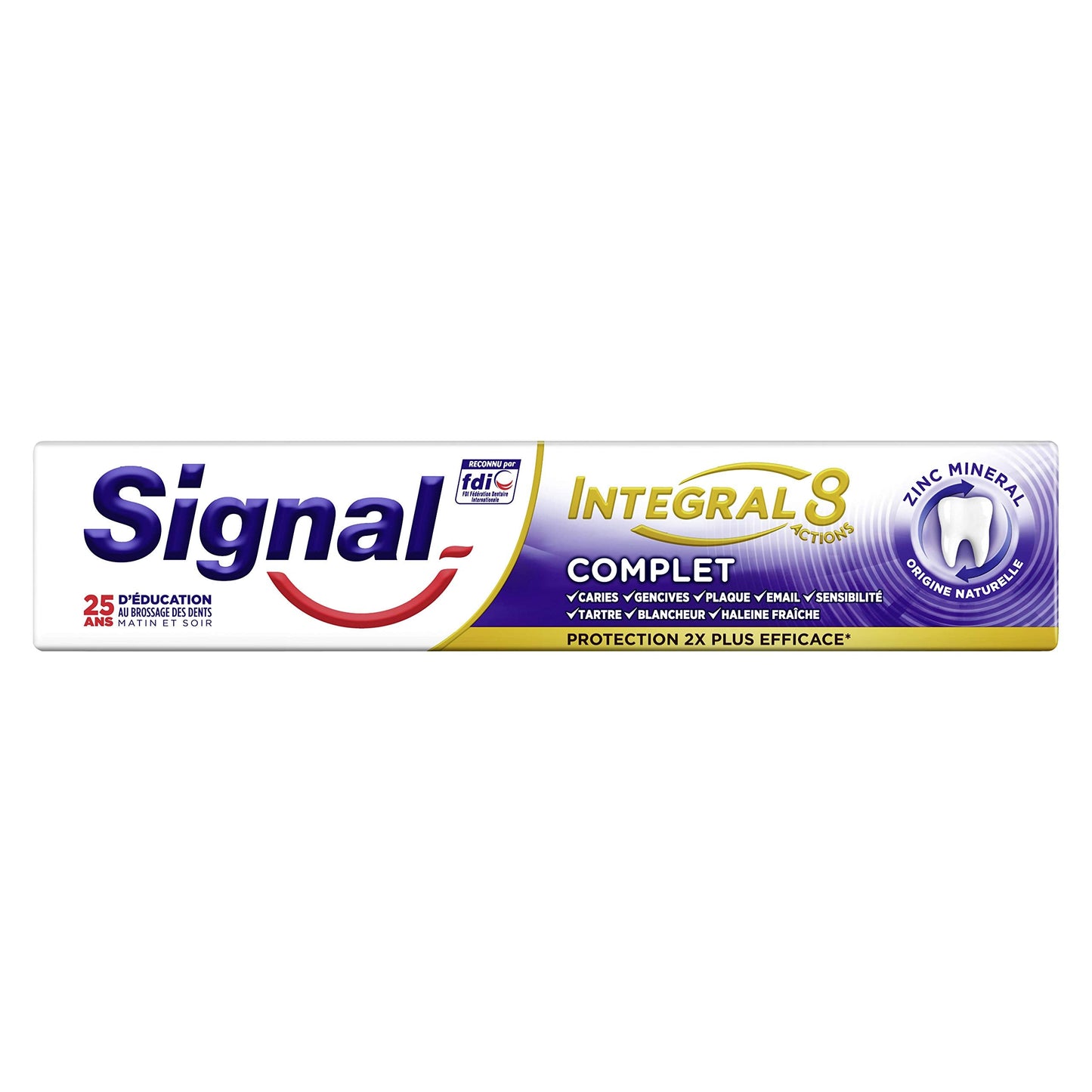 SIGNAL TOOTHPASTE INTEGRAL 8 ACTIVE COMPLETE MINERAL 75 ML